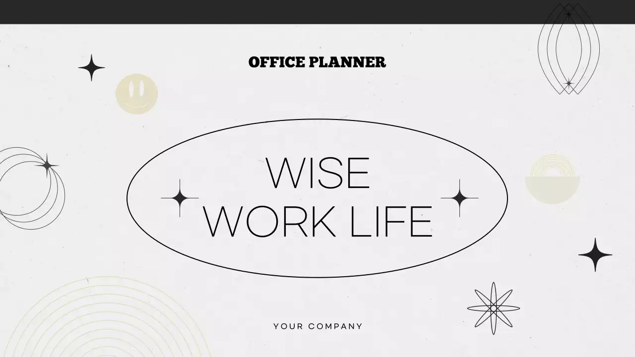 Grey Minimal Work Planner Presentation