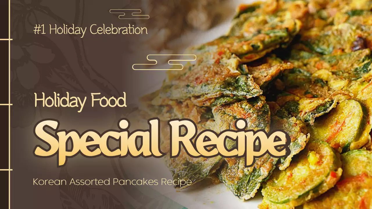 Beige Traditional Food Recipe YouTube Thumbnail