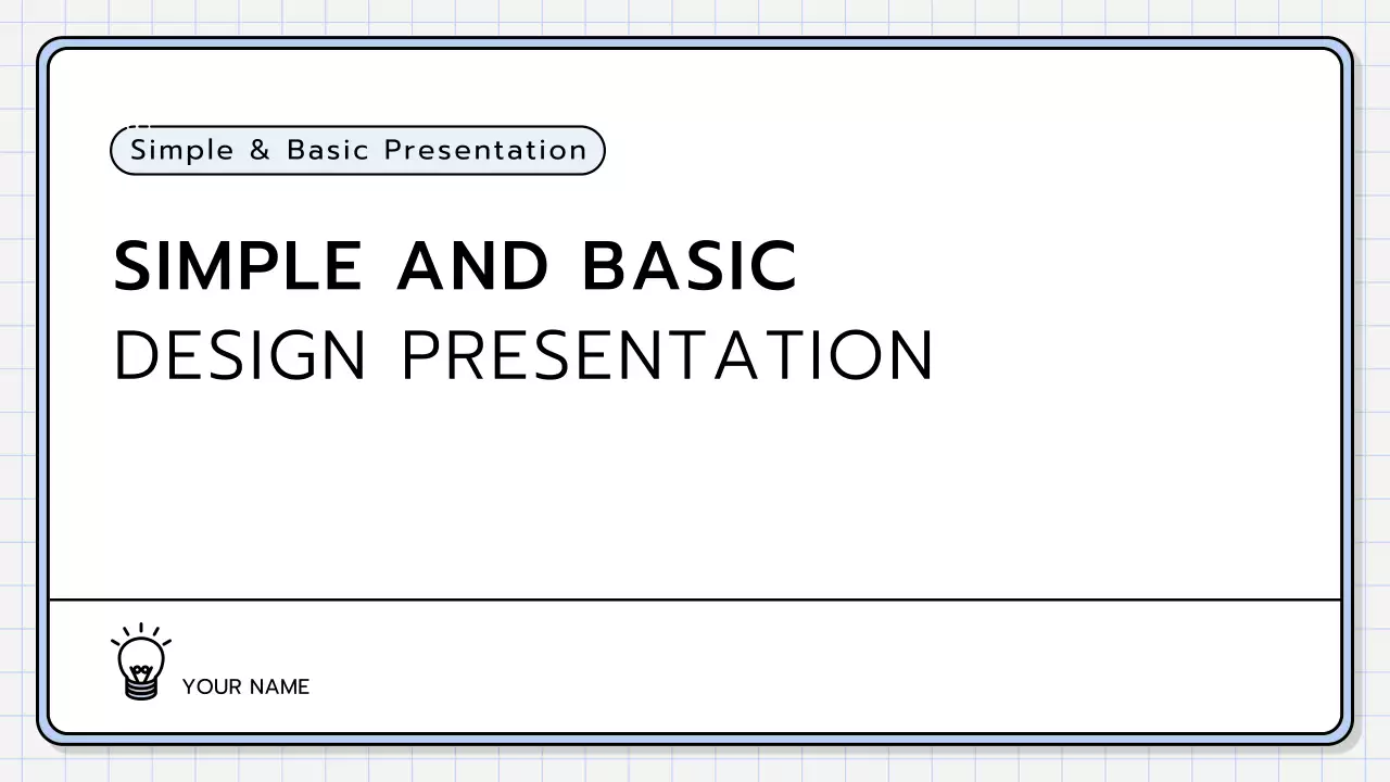 Yellow Minimal Guide Presentation