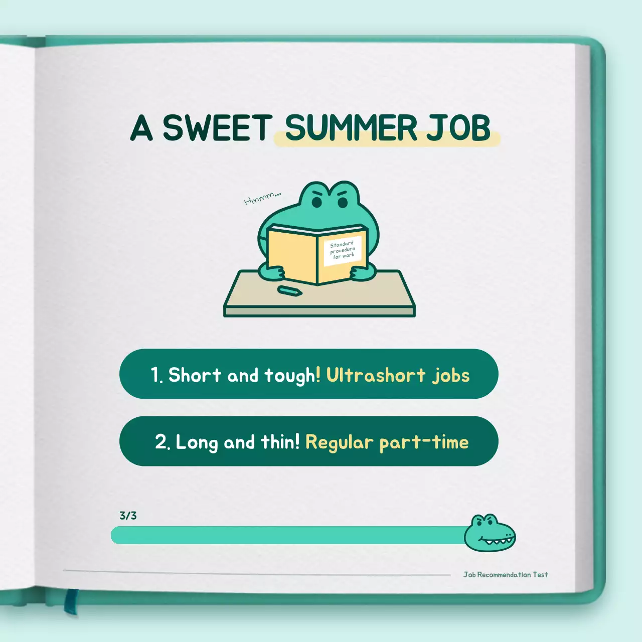 Mint Trendy Job Invitation Instagram Carousel