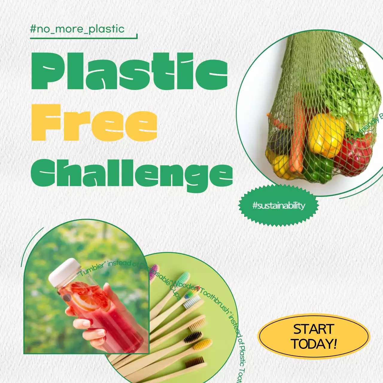 Announcing a simple green and yellow environmental challenge