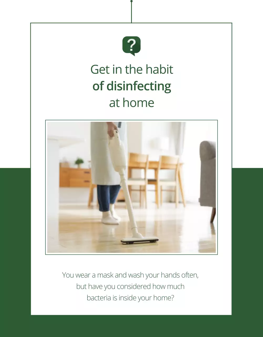 Sell green, natural concept sanitizer products