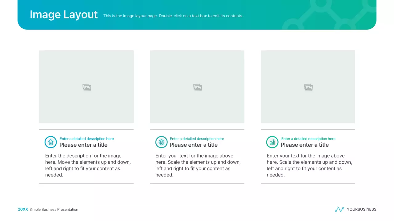 Teal Modern Business Presentation