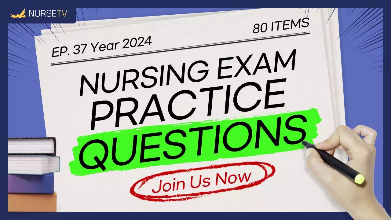 Blue Modern Nursing Guide YouTube Thumbnail