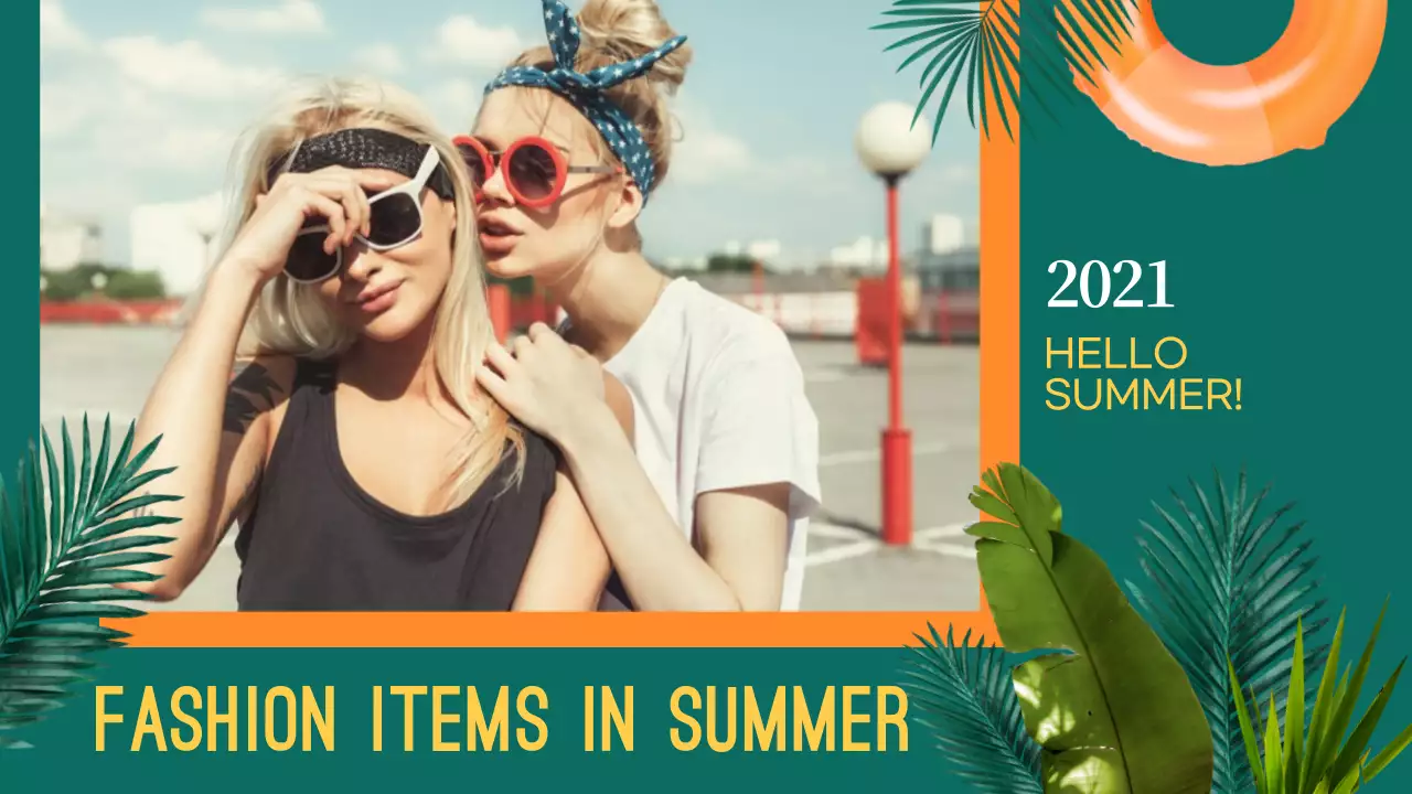 Retro summer fashion picks in yellow and mint review thumbnail