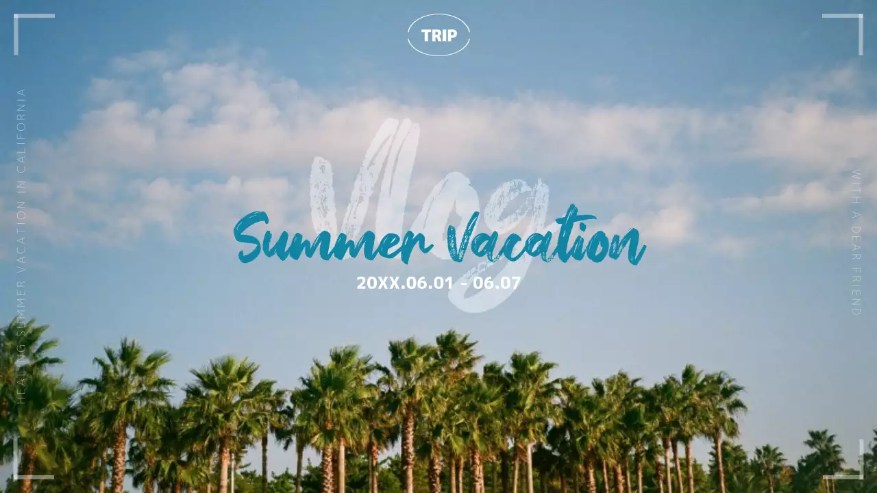 Pengumuman Liburan Tropis Biru di YouTube Thumbnail