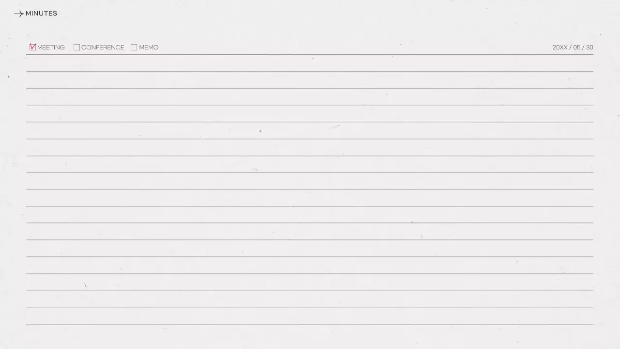Grey Minimal Work Planner Presentation