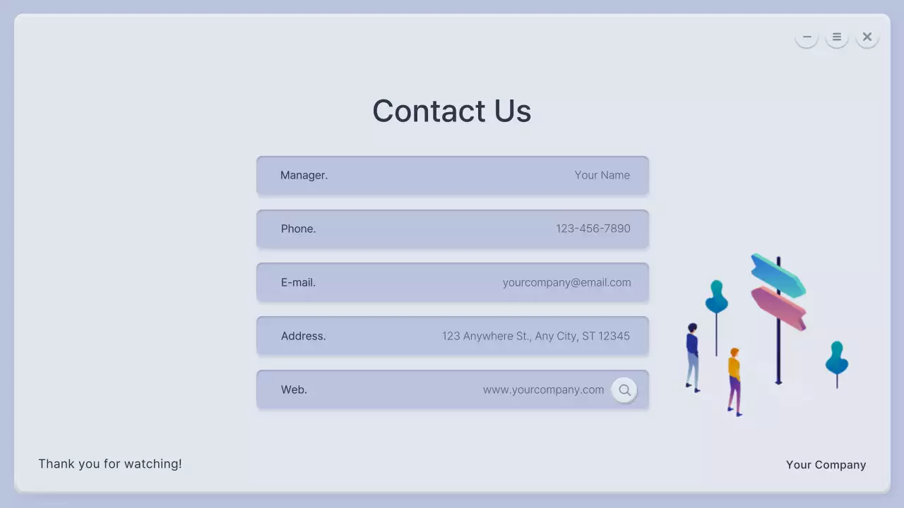 Presentasi Bisnis Minimal Abu-abu