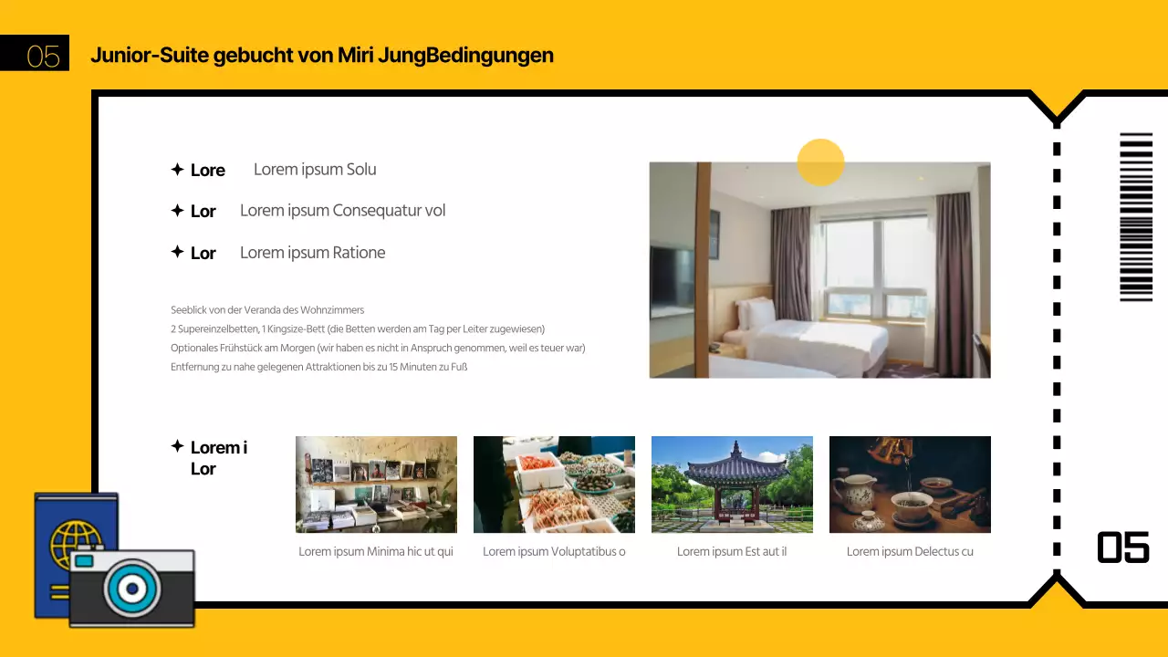 Grünes und blaues Reisethema