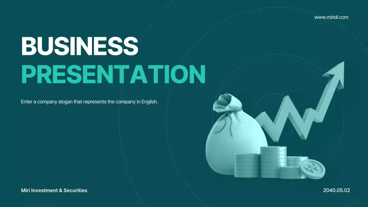 Teal Modern Business Presentation