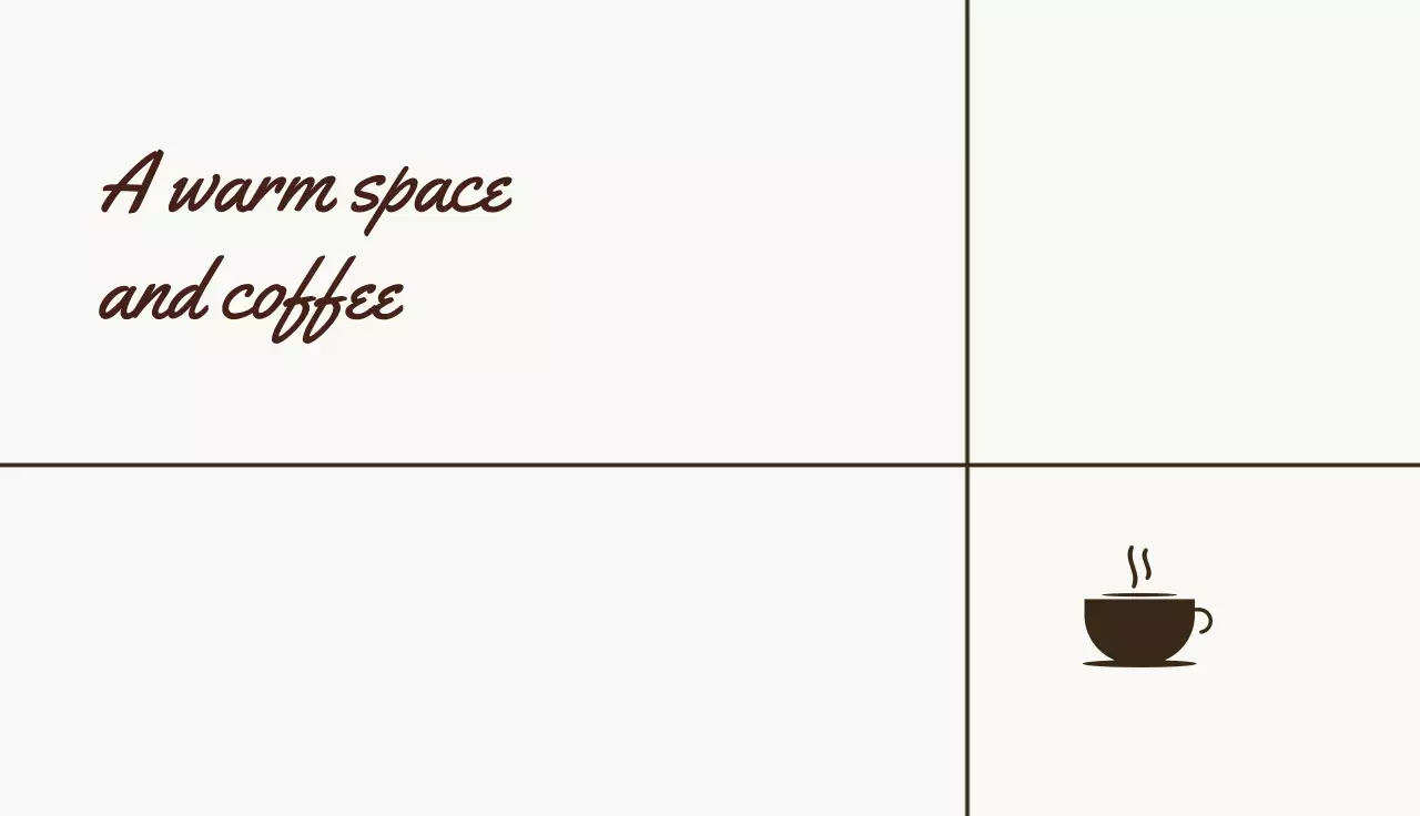 Brown neat illustration cafe barista