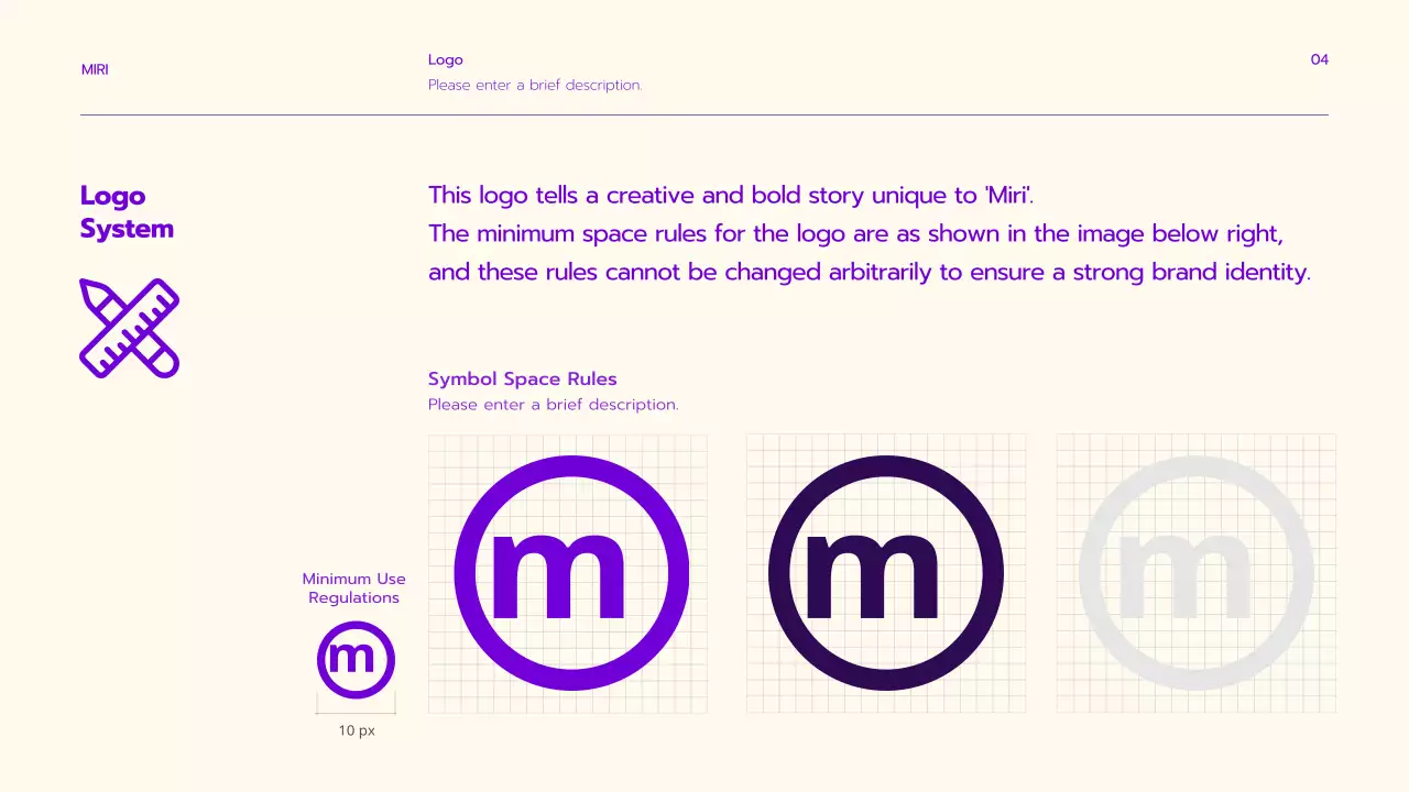 Purple Modern Brand Guideline Presentation