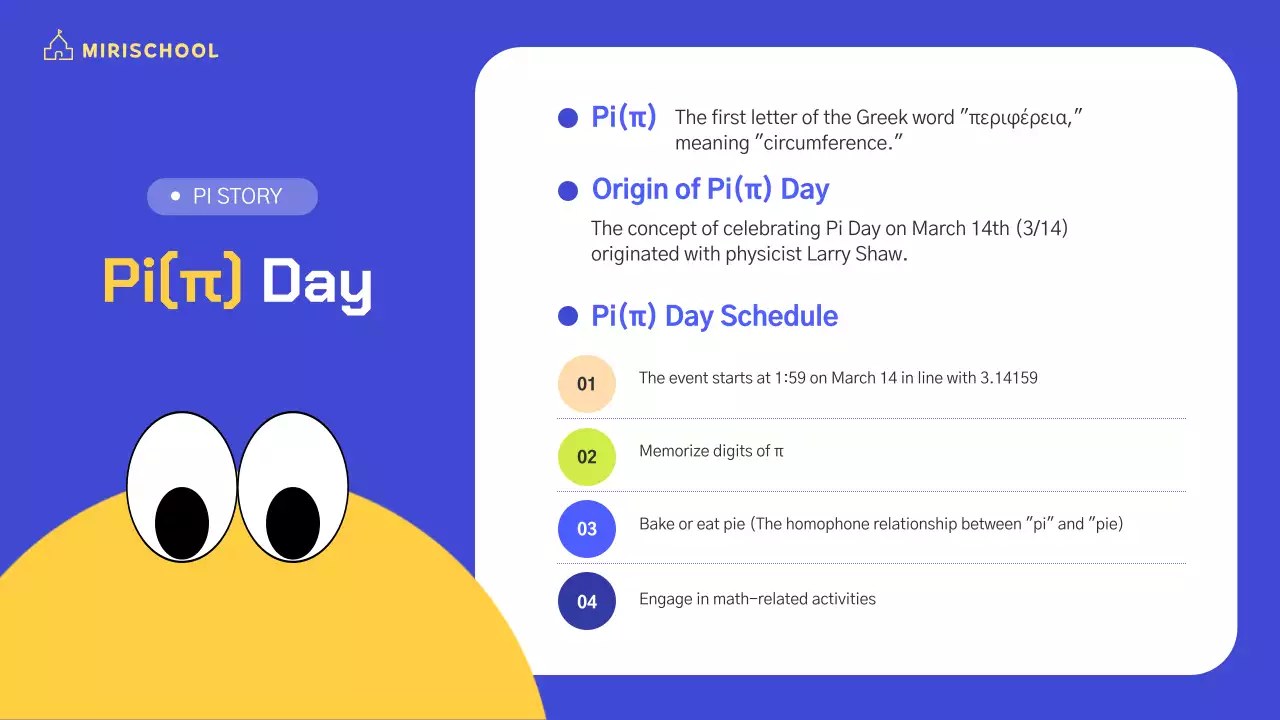 A vividly colored character illustration with yellow and cobalt blue accents.