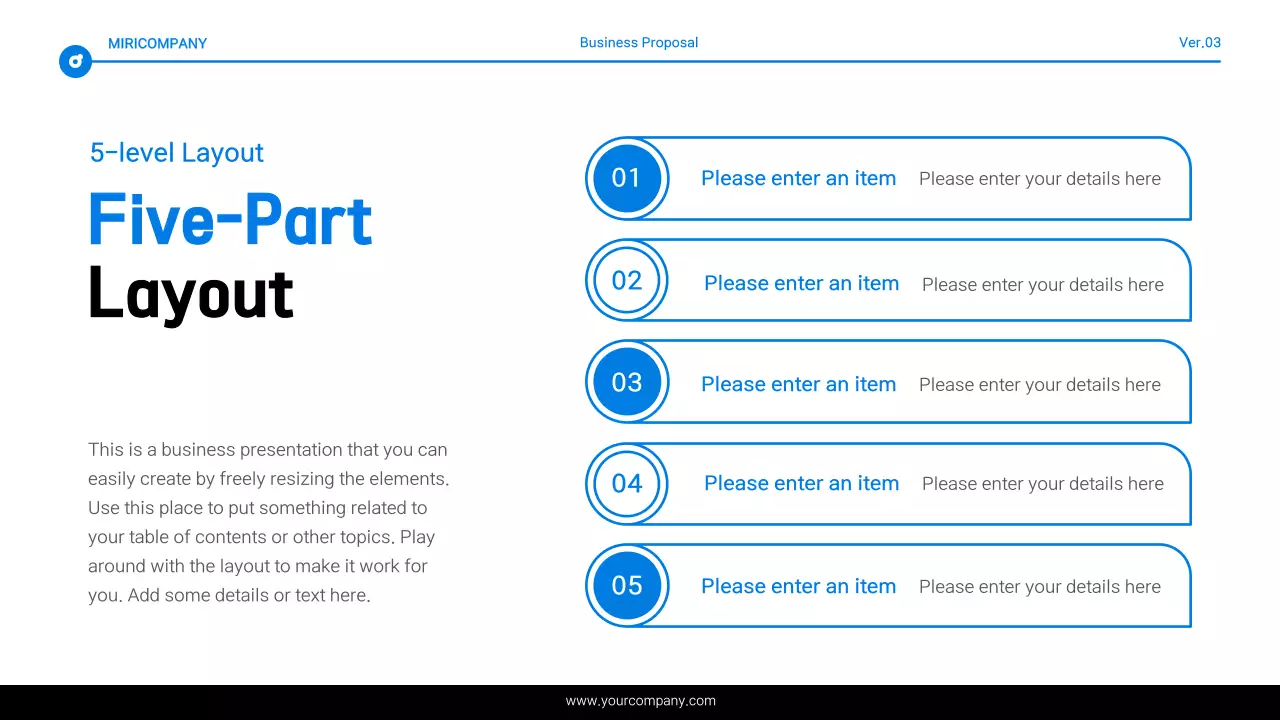 Blue Modern Business Presentation