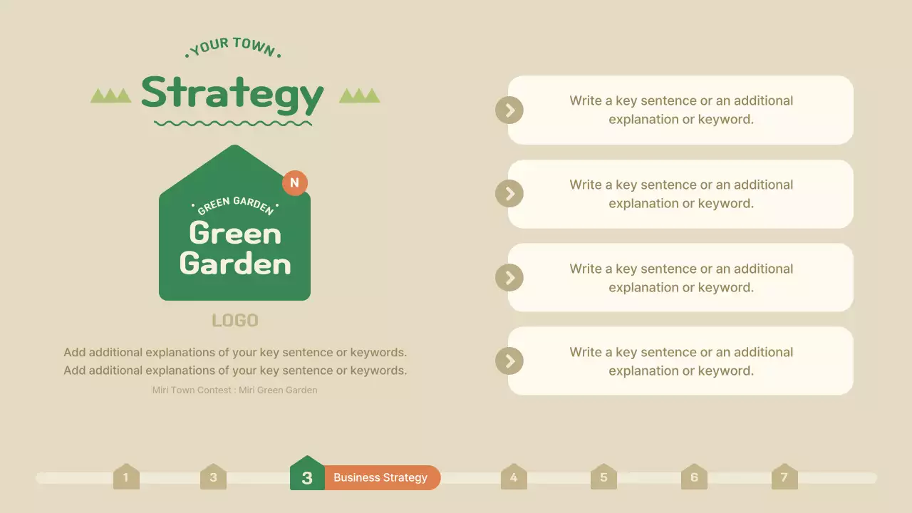 Beige Modern Garden Proposal Presentation