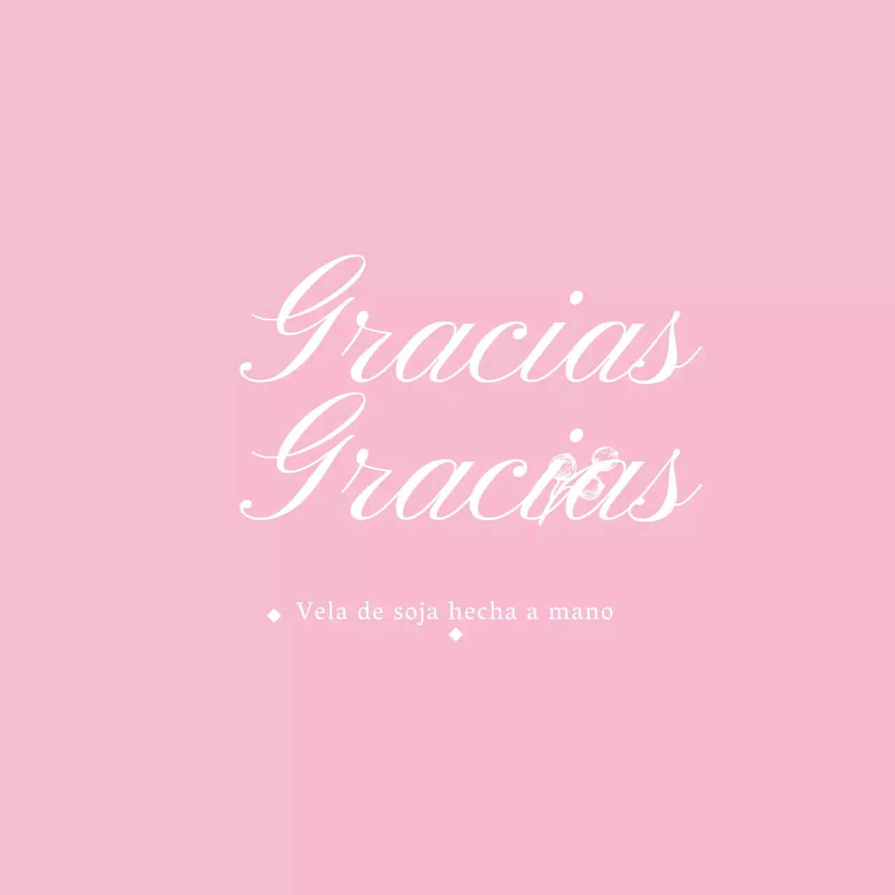 Vela de soja artesanal