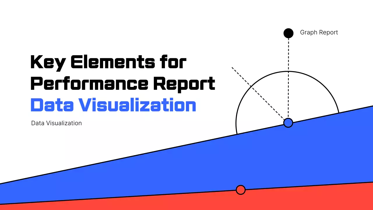 Blue Modern Data Report Presentation