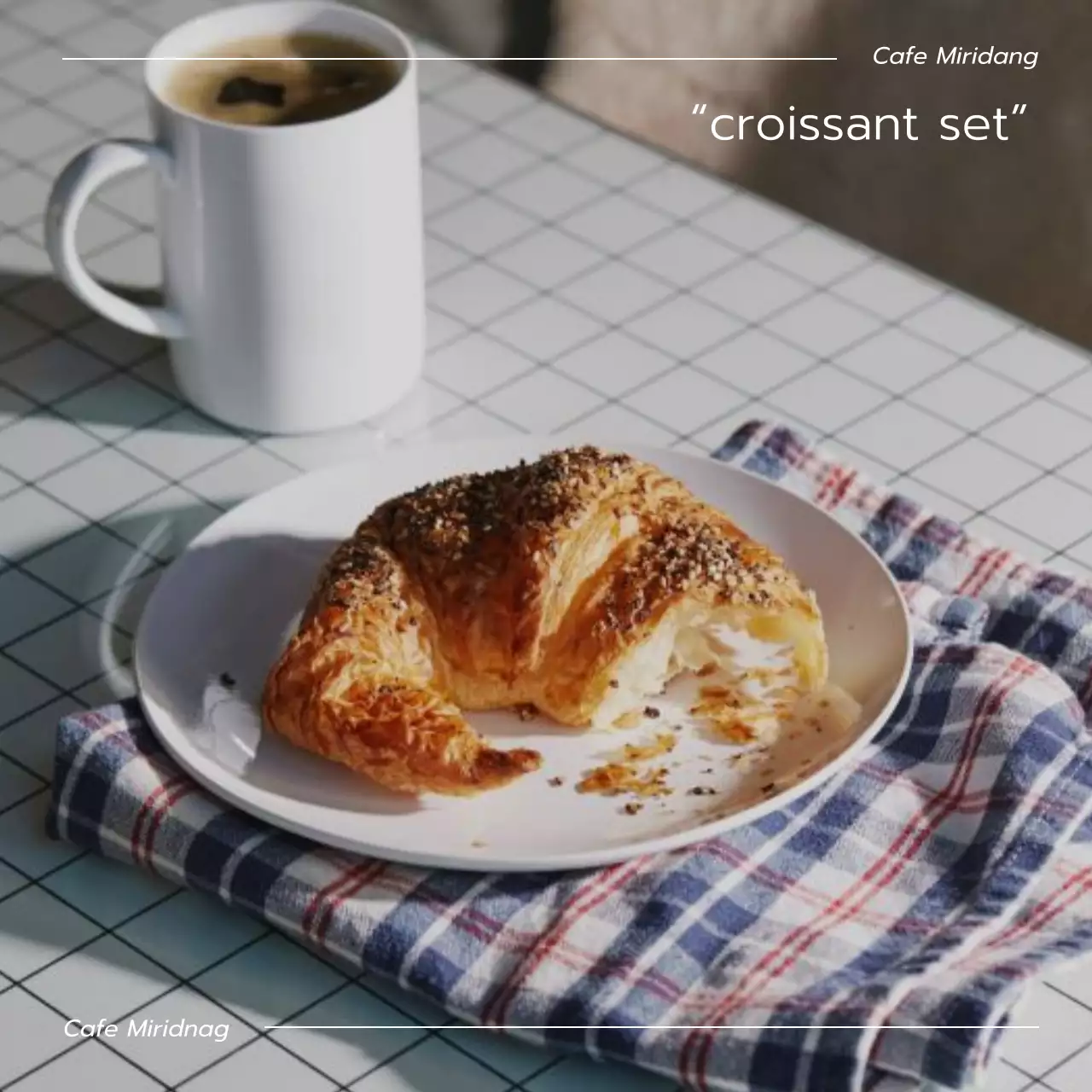 Black and white minimalist cafe bundle pack