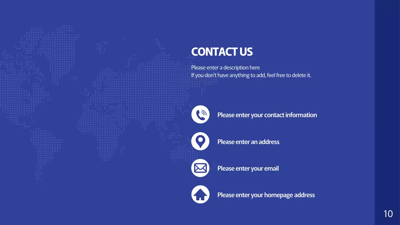 Presentasi Dokumen Profil Perusahaan Profesional Biru