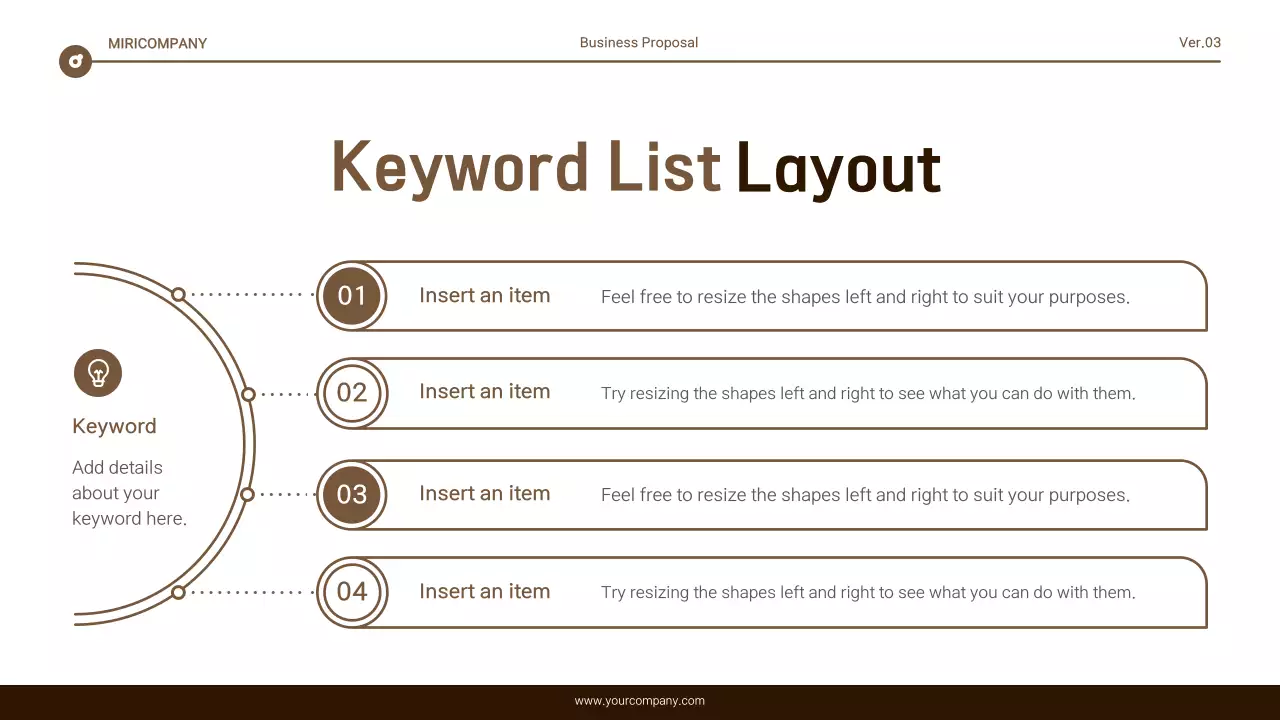 Brown Minimal Business Guide Presentation