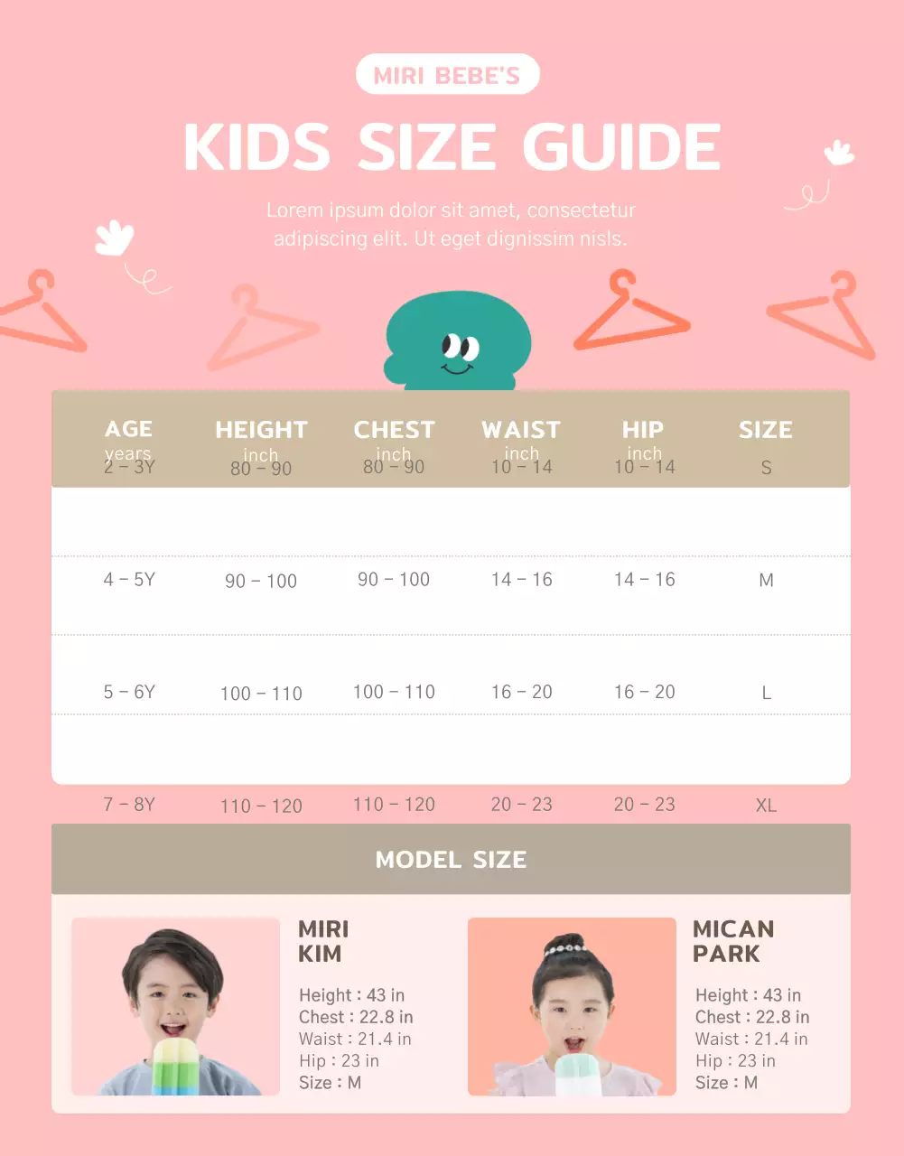 pink cute spring illustration spring new arrivals children's clothing