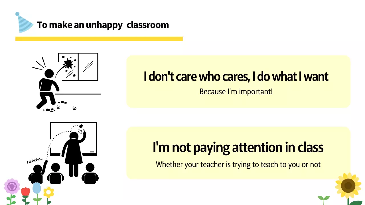 Red Playful Classroom Guide Presentation