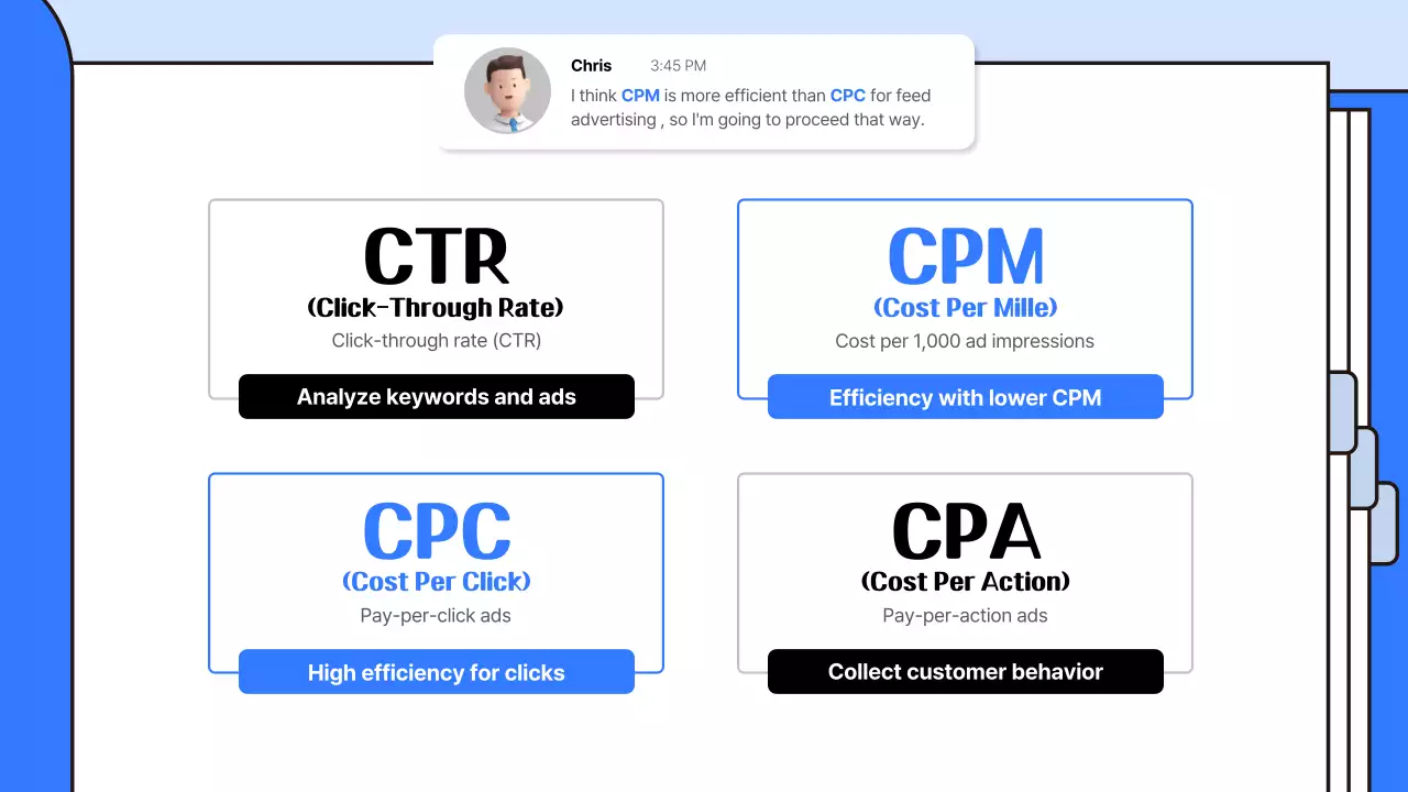 Blue Professional Marketing Guide Presentation