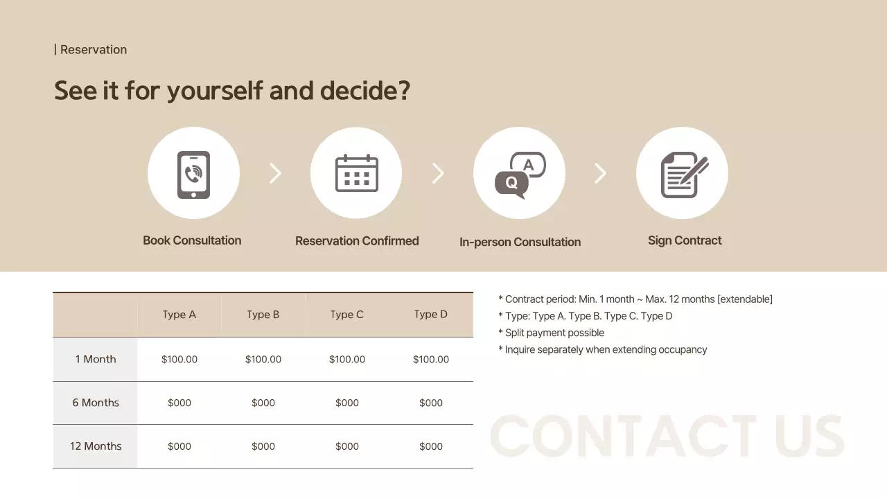 Beige Modern Housing Guide Presentation