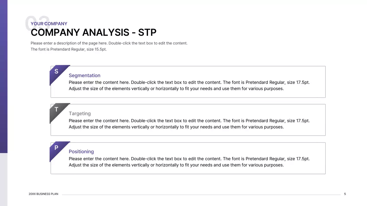 Purple Modern Business Plan Presentation