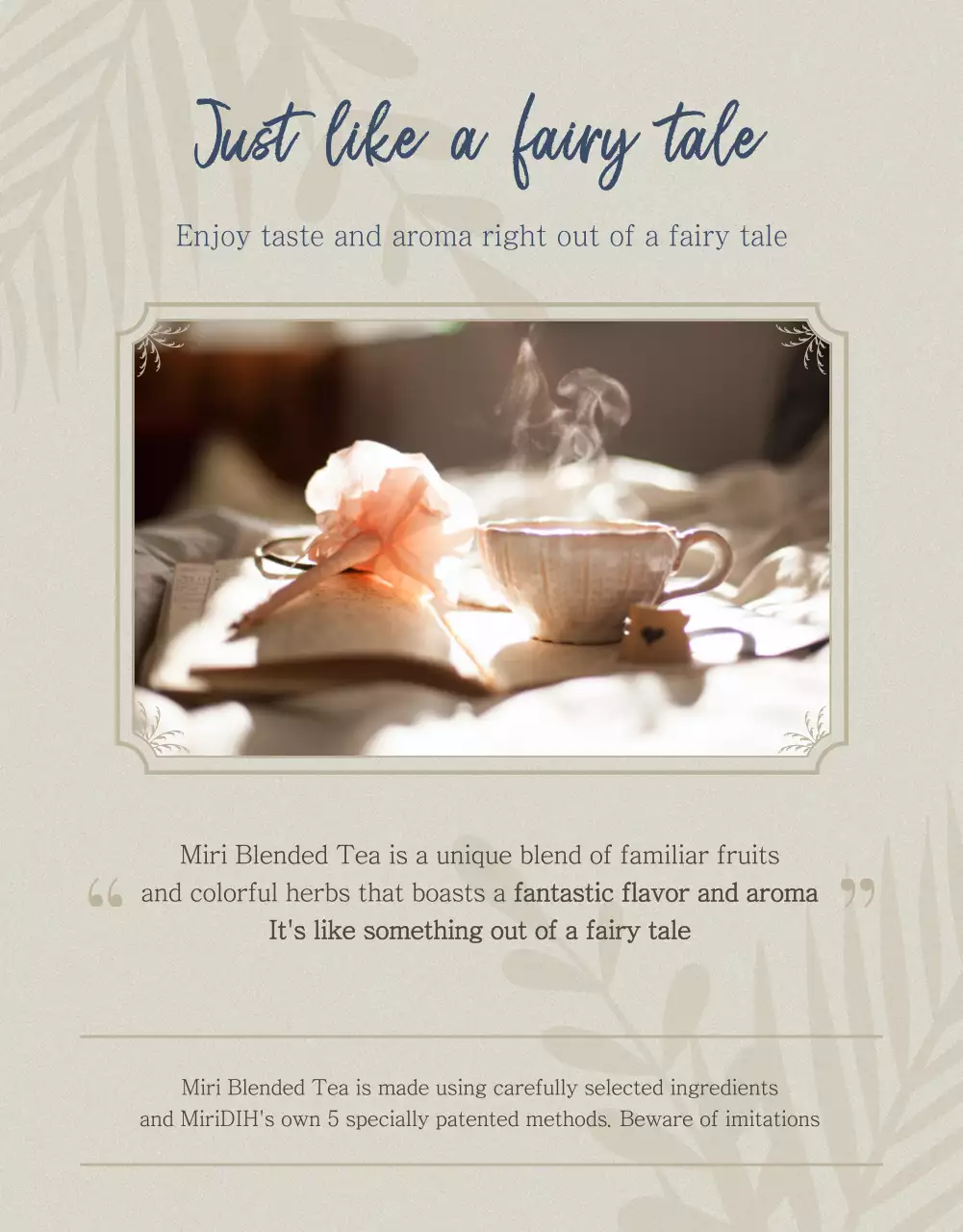 Trang chi tiết về trà pha trộn