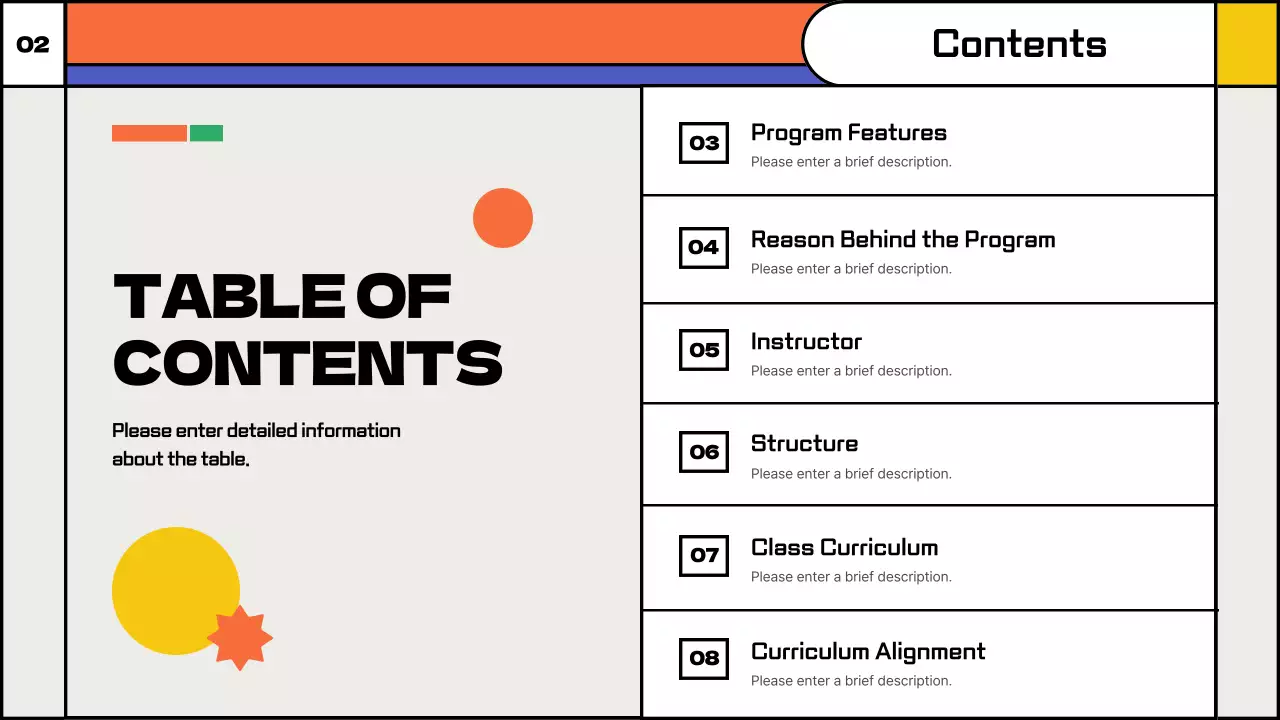 Proposal for after-school classes in play mathematics with colorful geometric shapes