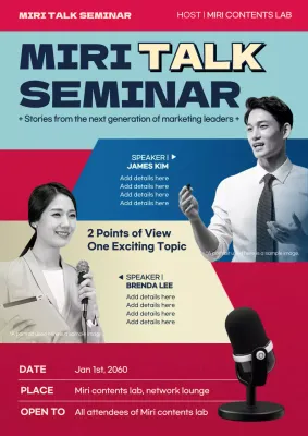 Meet the red and mint talk concert speakers