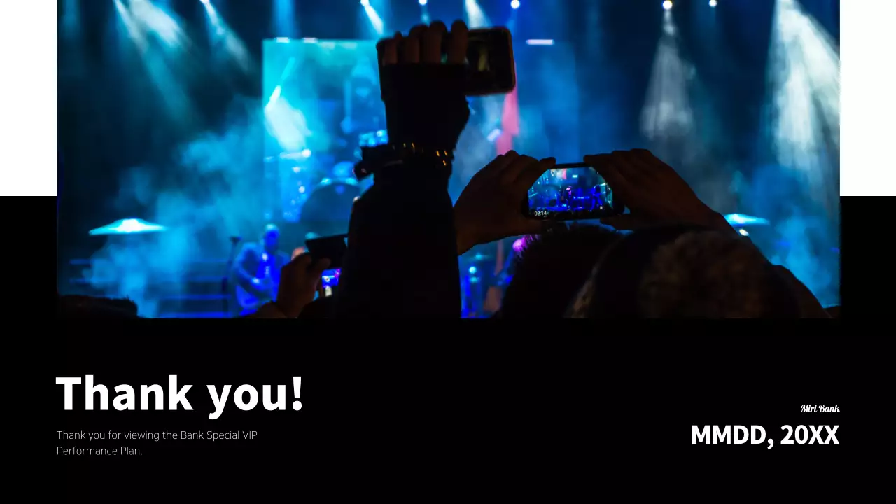 Blue Trendy Music Event Promotion Presentation