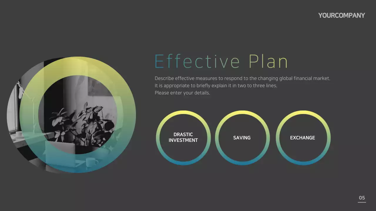 Grey Modern Finance Report Presentation