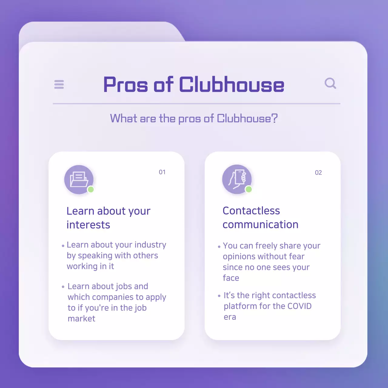 Purple Modern Social Media Promotion Instagram Carousel