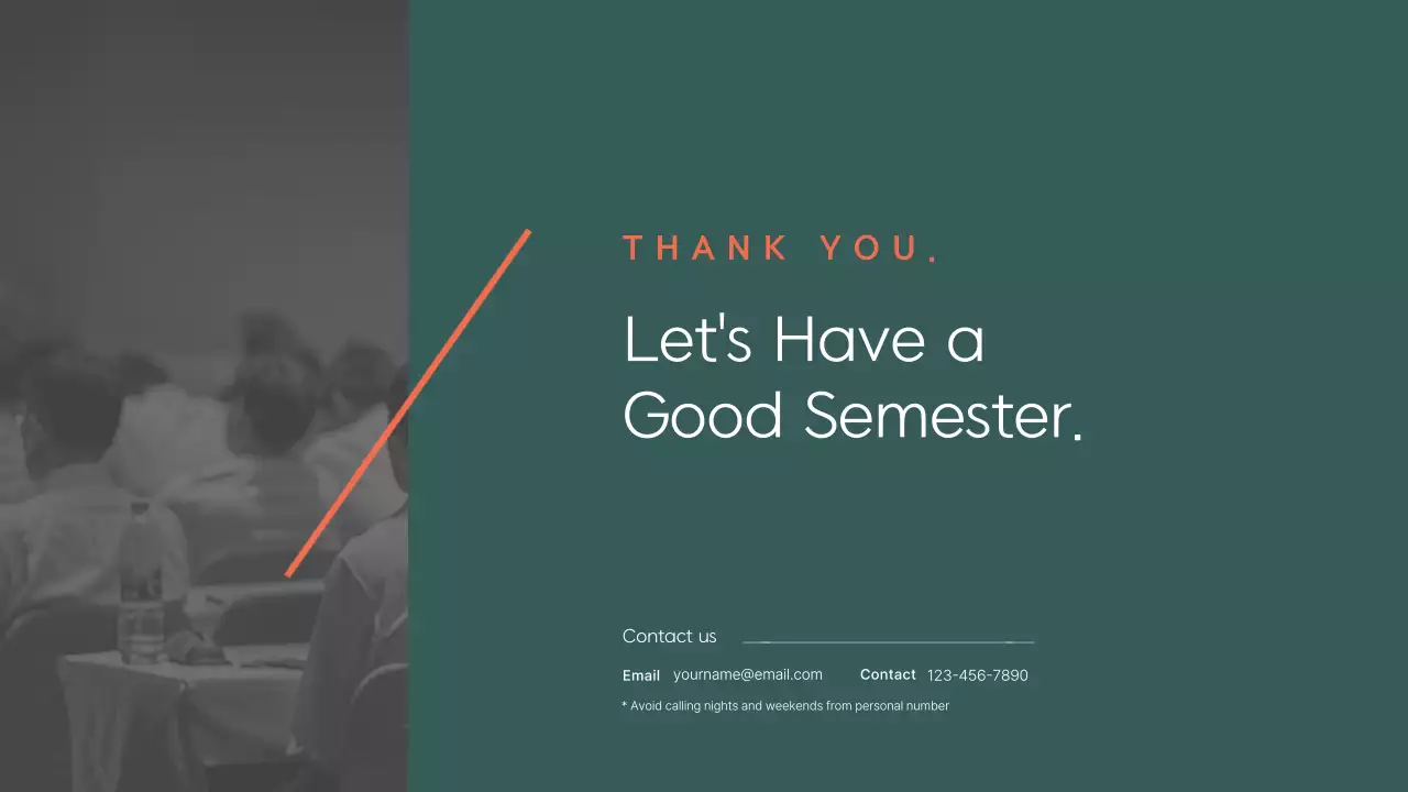 Green Professional Course Syllabus Presentation