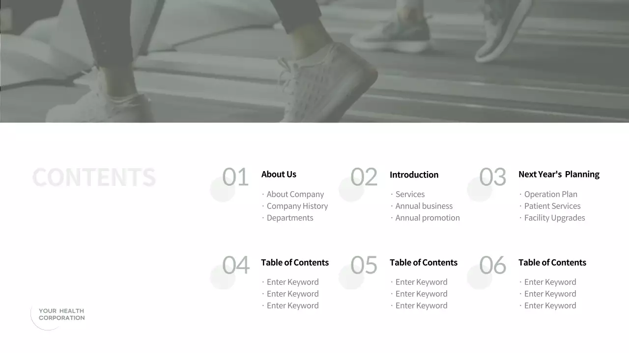 Green Modern Health Report Presentation