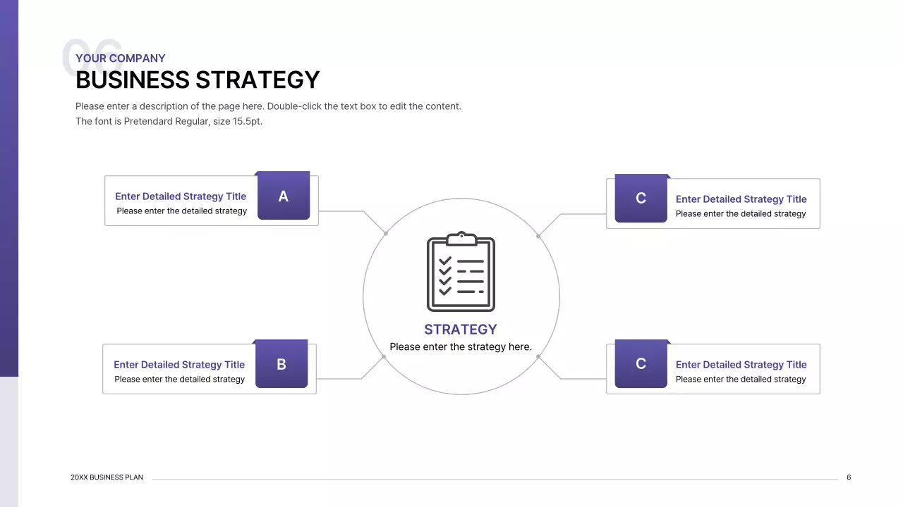 Purple Modern Business Plan Presentation