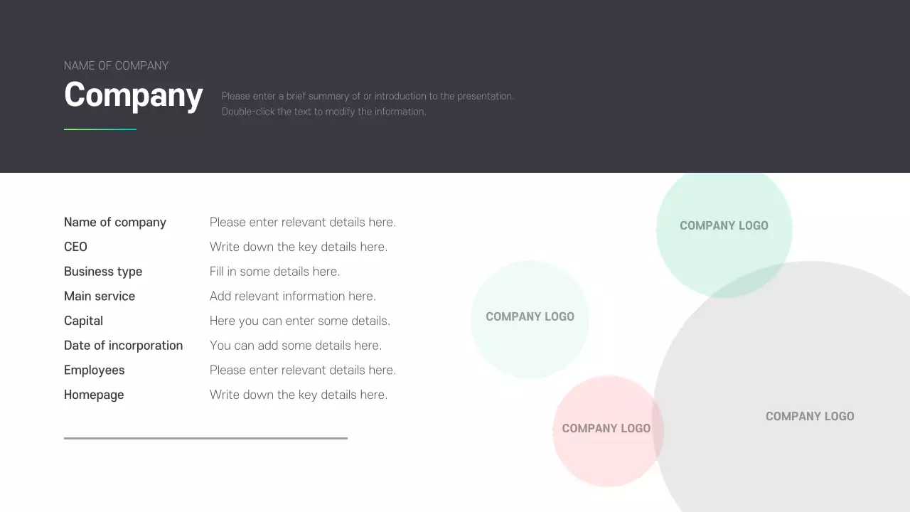 Simple Company Profile