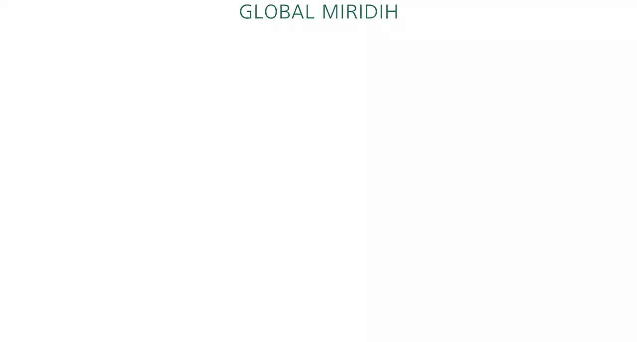 Simple Global Mirridi in dark green color for company promotion