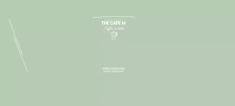 green illustration clean cafe