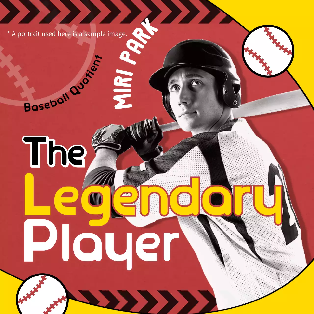 빨간색 노란색 스포티한 야구팬