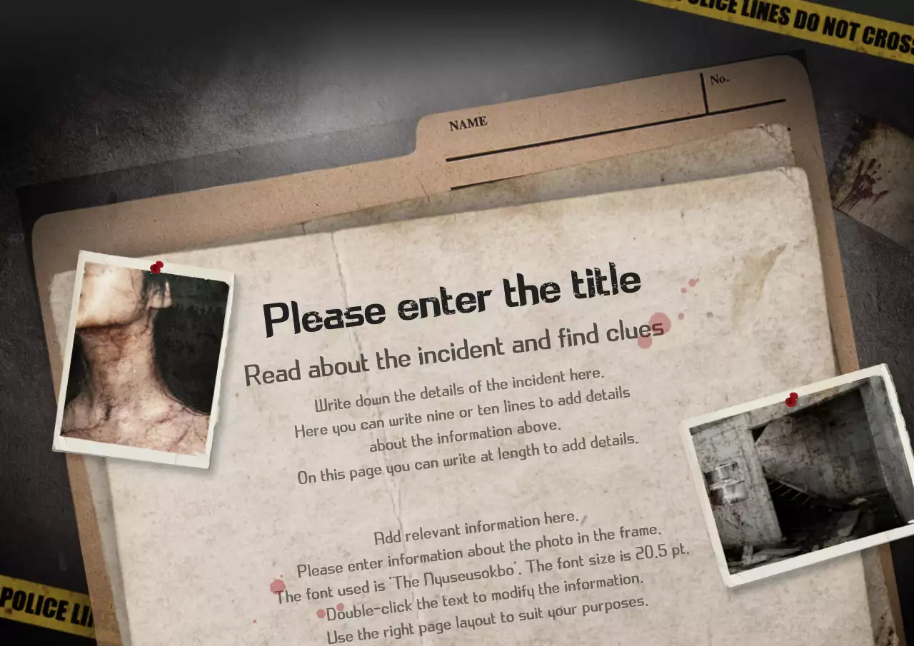 Gray's Reasoning Case File Concept Session Card