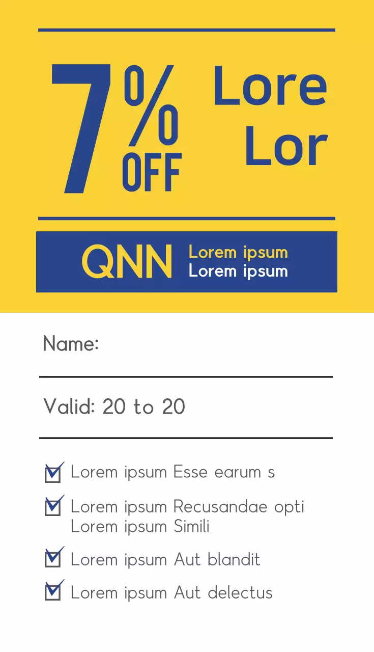 Cartão de visita de propaganda educacional moderna amarela