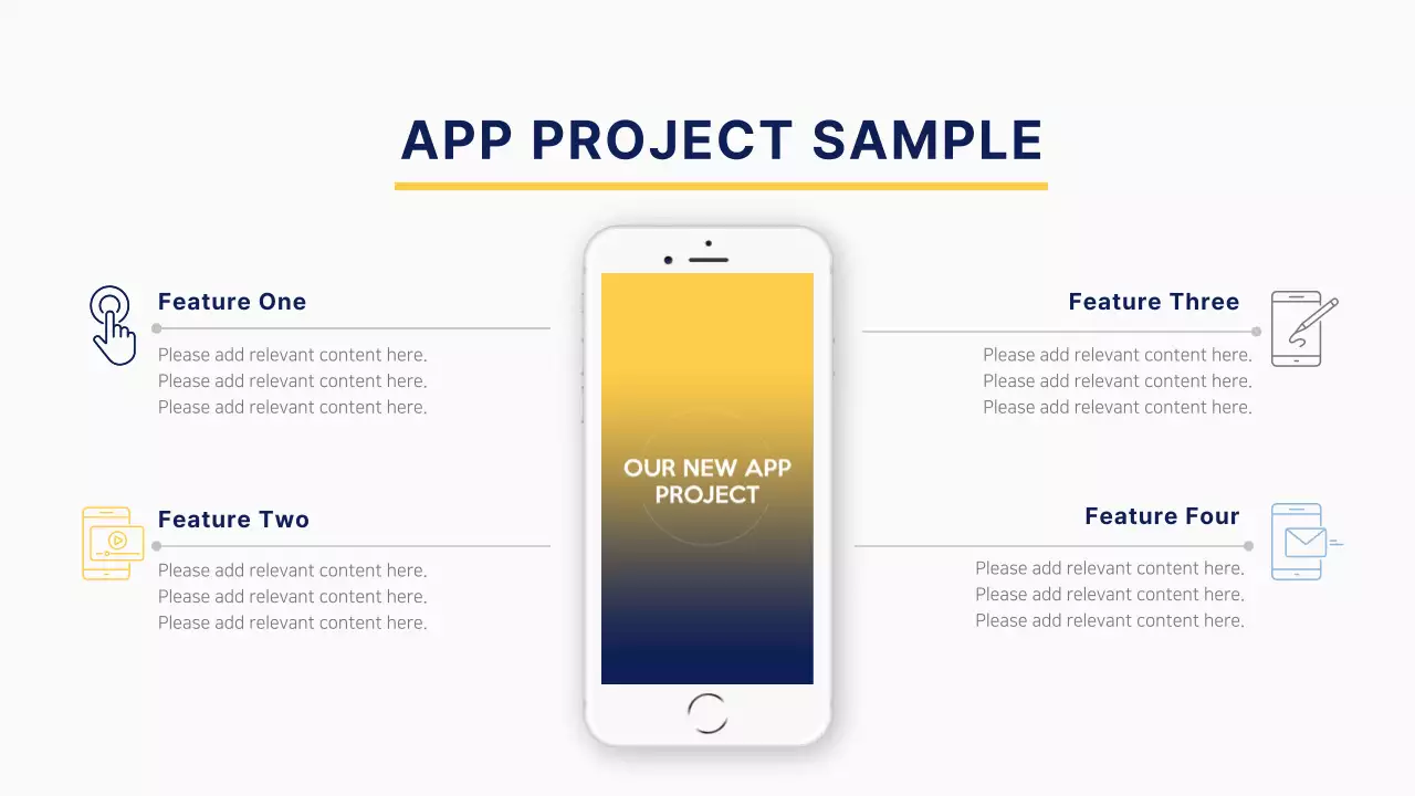 Navy Professional Business Presentation