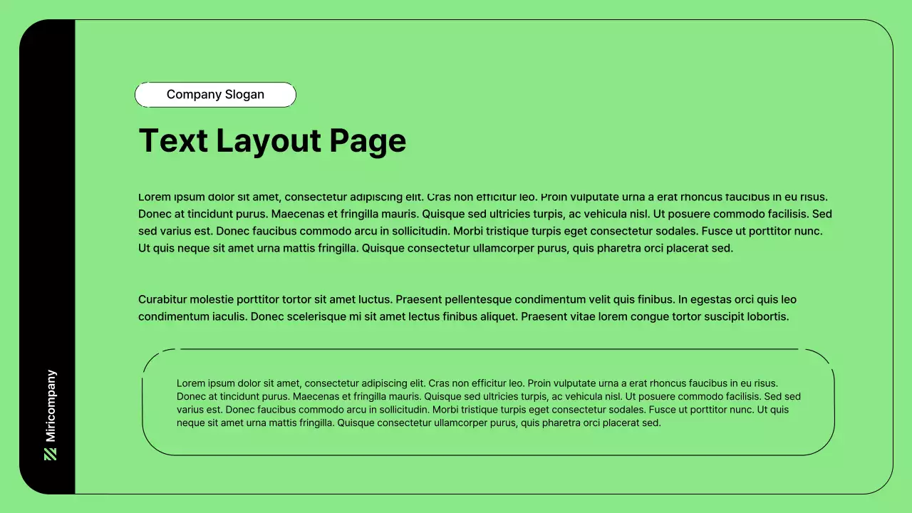 Business illustration with simple lines and green color