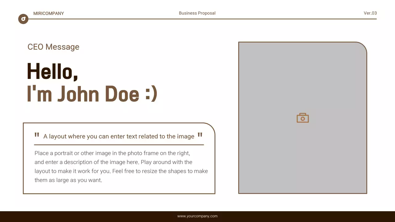 Brown Minimal Business Guide Presentation