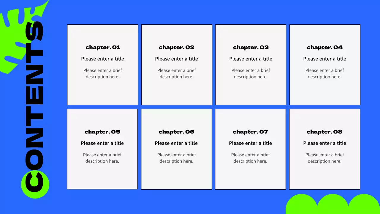 Blue Trendy Summer Promotion Presentation