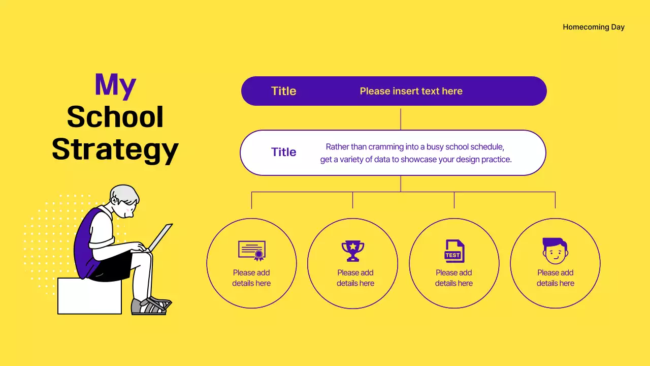 Yellow Modern Careers Lecture Presentation