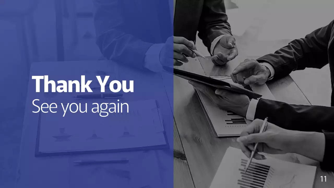 Presentasi Dokumen Profil Perusahaan Profesional Biru